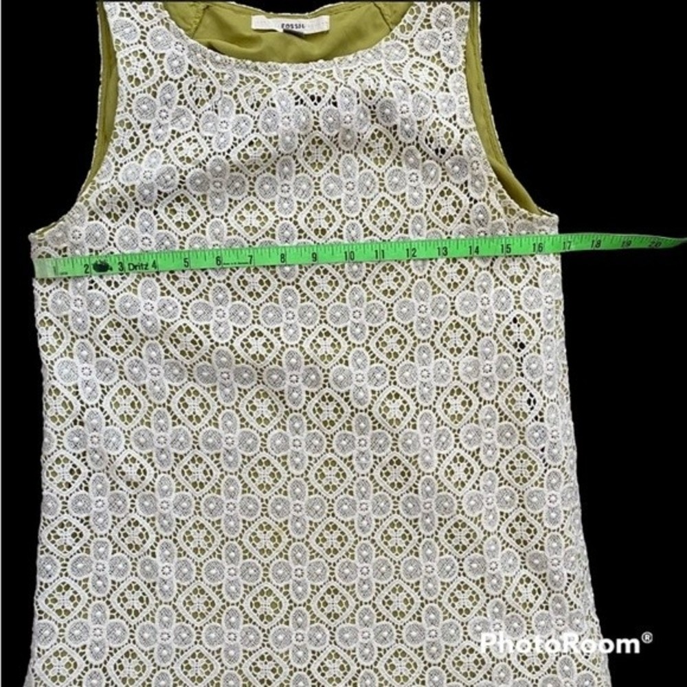 Fossil vintage style Sz 2 lace dress. - Picture 4 of 6